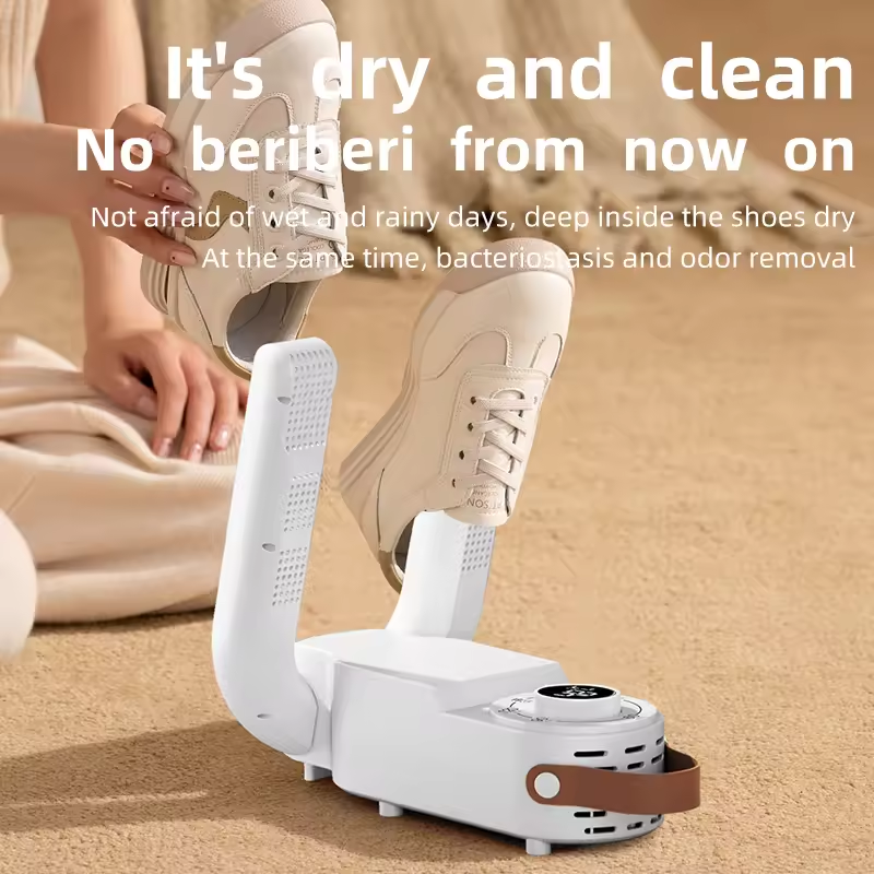 Shoe Dryer - Adjustable Dryer Quick Drying Deodorizing Sterilizing Shoe Dryer Household Shoe Warmer Heater