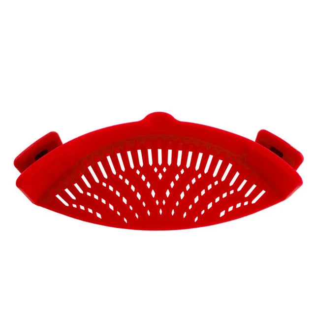 Universal Clip-On Silicone Strainer