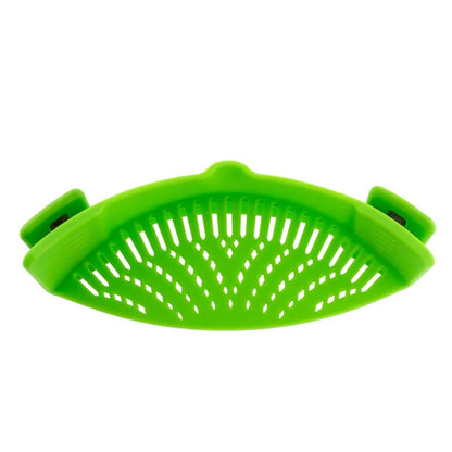 Universal Clip-On Silicone Strainer