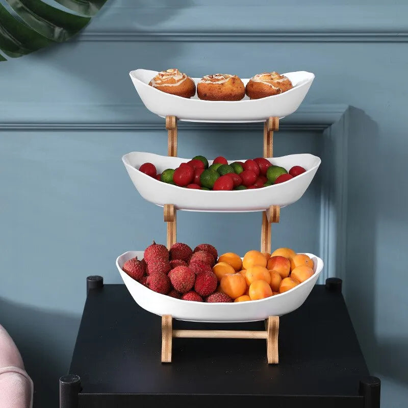 Floors Partitioned Fruit Bowl