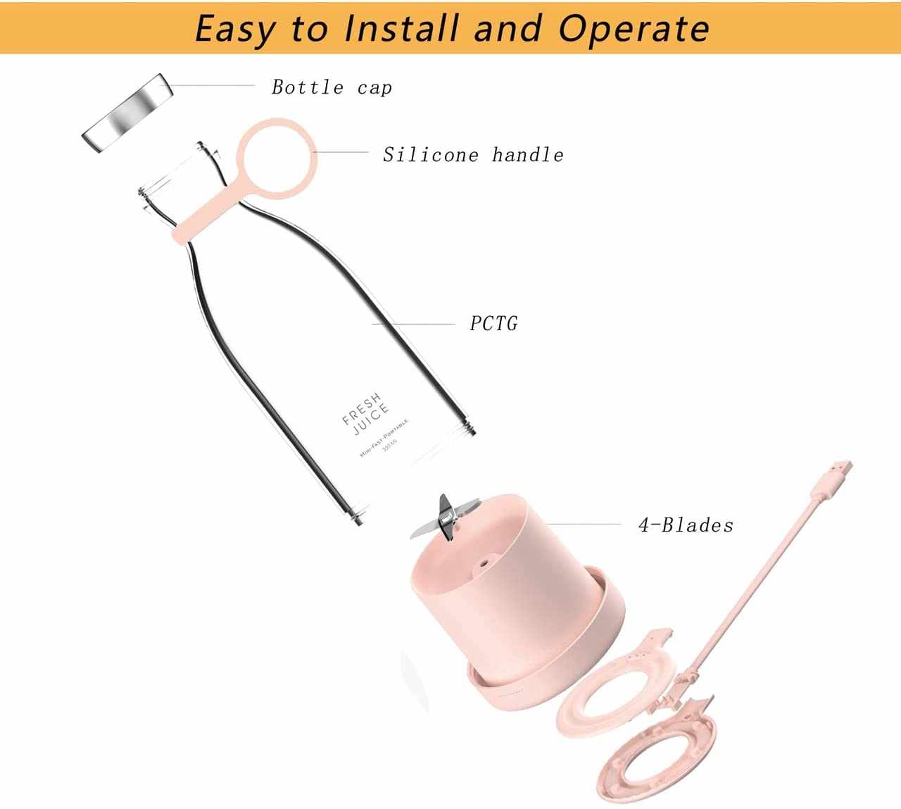 Portable Juicer Blender